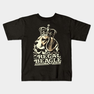 Regal Beagle Lounge 1977 Kids T-Shirt